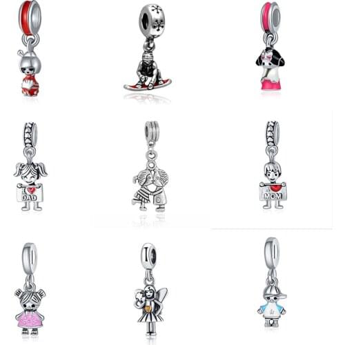 DIY sieraden bracelet princess charms bijoux sieraden perfumes mujer originales necklace charm jewelry beads