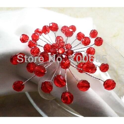 Aliexpress sold beaded wedding napkin ring