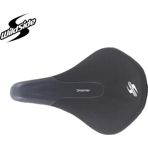 WILDSIDE Mimic Lightweight Bicycle Saddle S Boody Road Bike Saddle Men Women Geometry Comfort Mtb Mountain Bike Wide Racing Seat