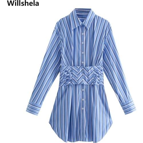 Willshela Women's Striped Shirts