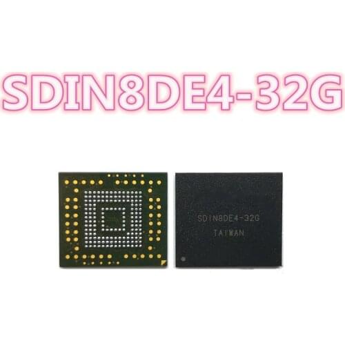 1PCS-5PCS/LOT SDIN8DE4-32G SDIN8DE4 BGA-153 Mobile phone tablet expansion memory font storage chip Free shipping