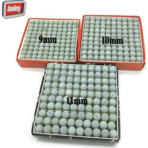 100pcs snooker cue tips 9mm/10mm/11mm Pool snooker tips wholesale Slip-on cue tips Billiard snooker accessories