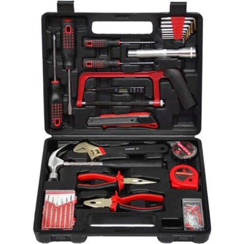 32pcs Tool Set Home Hardware Hand Tool Combination Car Repair Set Toolbox Carbon Steel Series Multi-function Repair Tool