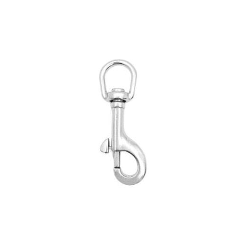5Pcs 316 Stainless Steel 70mm Scuba Diving Clips, Swivel Eye Snap Hook Dive Single Ended Swivel Eye Bolt Hook Buckle Dog Clip