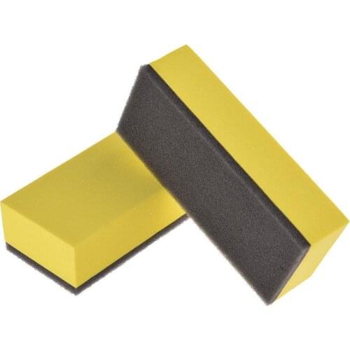 6Pcs Car Coating Sponge Vehicles Glass Ceramic Coating Sponge Polish Wax Coat Applicator Pads