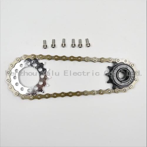 Free shipping disc brake bicycle modified electric bicycle 410#16T tooth plate sprocket