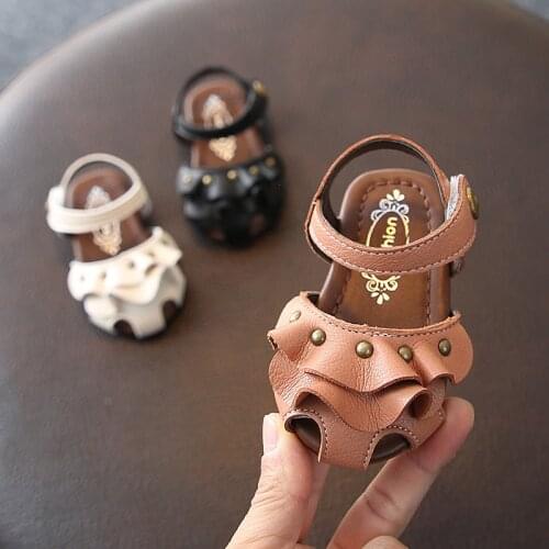 2019 Summer New Girl Princess Shoes Baby Girls Sandals Childrens Flats Princess Dress Shoes Kids Girls Shoes