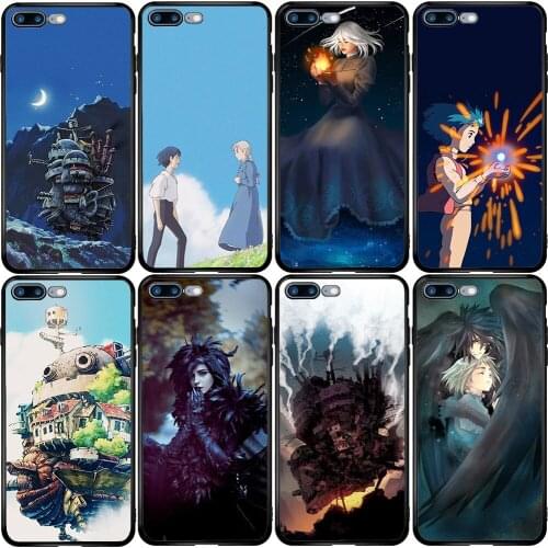 Phone Case for Xiaomi Redmi Note 9A 8 8T 7 6 7A 6A 5A 5 A1 A2 A3 Pro Max Plus Lite Moving Castle