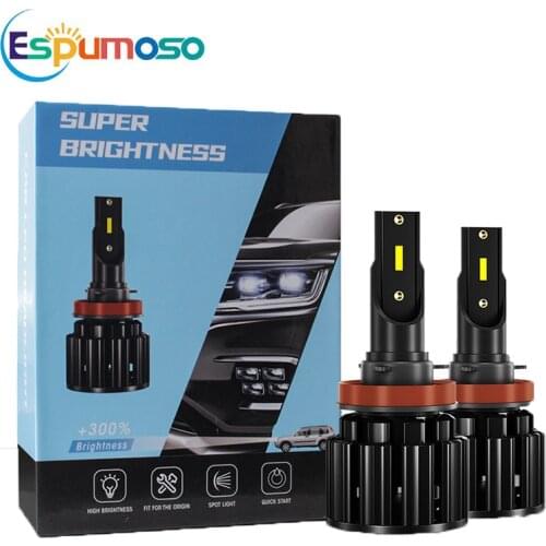 Cae Led Headlight H1 H4 LED 120W 20000LM 1860 Chip H11 H7 H8 H9 H13 H27 9005 HB4 Auto Driving Fog Lamp Car Light 6000K 12V 24V