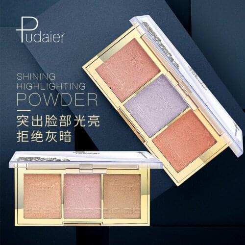 Highlighter Palette High Gloss Pearl Powder Brightening The Face Highlighter Makeup Highlighter Palette Conturing Palette