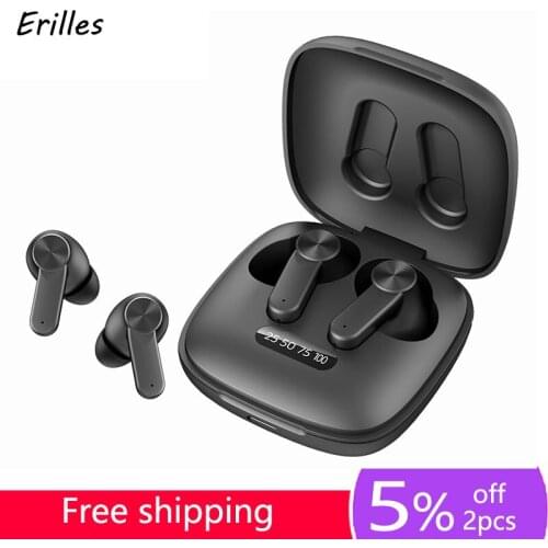 TWS 5.0 Bluetooth Earphone Wireless Headphones HD in-Ear Deep Bass Earbuds True Stereo Headset Sport Earphones
