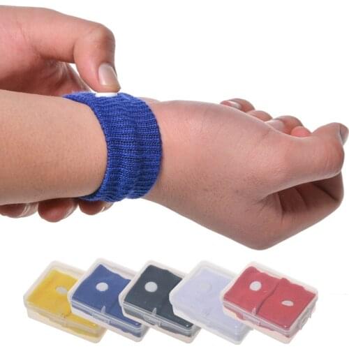 New Anti-Nausea Bands 100% Natural Travel Motion Morning Sickness Relief Set Of 2 Acupressure Wristband Wrist Support