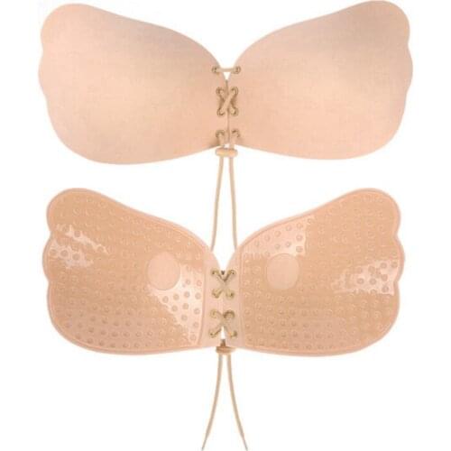 Silicone Bras for Wedding Dress Sexy Magic Bras Strapless Lingerie Invisible Bra Push Up Self Adhesive BH Bikini A B C D E F Cup