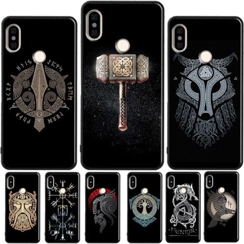 Norse Mythology Viking Case For Xiaomi Redmi Note 9 Pro 9S 8T 8 Pro Note 10 Pro Coque For Redmi 9T 9 9A 9C 8A 7A
