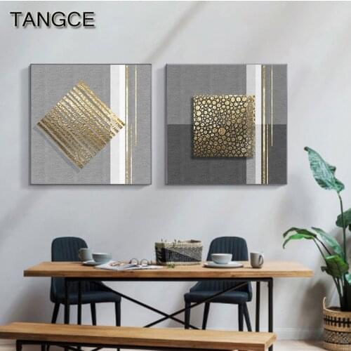 Modern Geometric Wall Art Black White Gray Poster Print Minimalist Canvas Art Abstract Painting for Living Room House Entrance