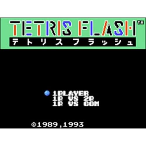 Tetris Flash 60 Pins English Version Game Cartridge for 8 Bit 60pin Game Console
