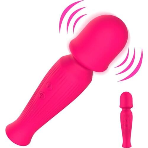 Sex Toys for Women 10 Modes Strong Vibrating Stick Vibrators Magic Wand Female Masturbator Vibrator For Clitoris Vagina Nipples