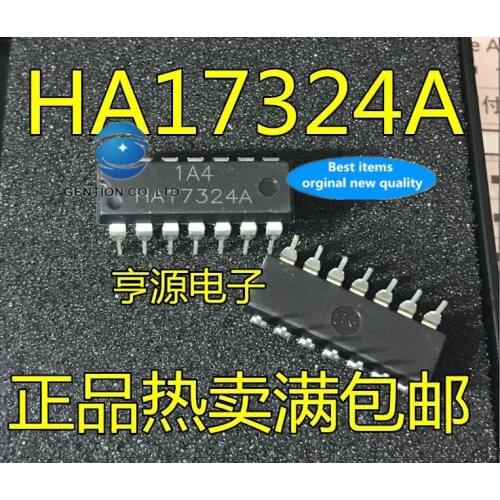 30pcs 100% orginal new real stock HA17324 HA17324A operational amplifier integrated piece of welder DIP