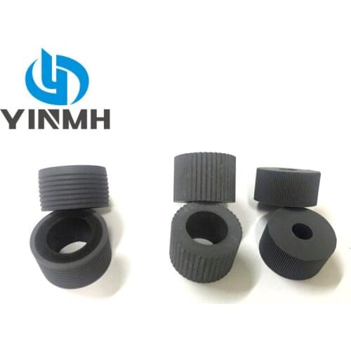 5 Sets 250000pages Brake Pick Roller Tires for Fujitsu fi-6670 6770 6770A 5650 5750 6750 Roller Tires PA03576-K010 PA03338-K011