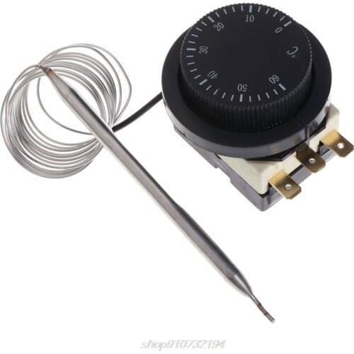 250V/380V 16A 0-60℃ Temperature Control Switch Capillary Thermostat Controlled N06 20 Dropshipping