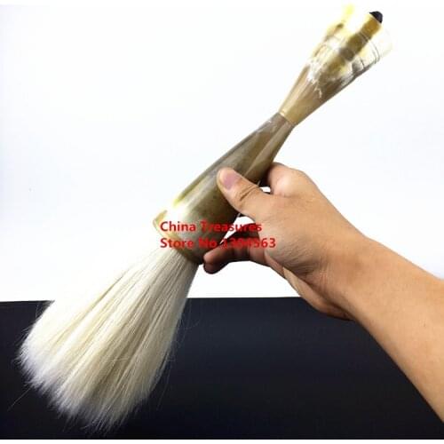 Chinese Brush Pen Big Size Chinese Calligraphy Brush hair pen writing brush pen Mao Bi Ox horn Brush