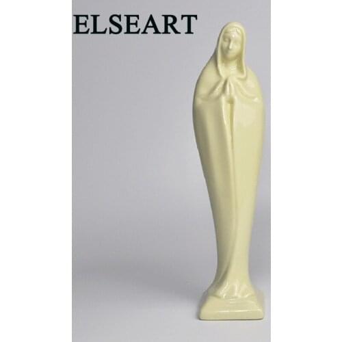 Florence collection ceramics Catholic Christian Holy Mother character statue sculpture figure gift