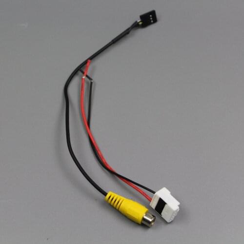 Original Video Input Switch For Toyota Camry 2011 Up RCA Adapter Connector Convertor Wire Cable Rear View Camera