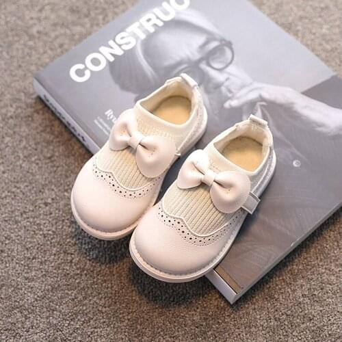 Autumn Winter Girls Bow Tie Short Boots Kids Fashion Shoes Baby Soft Leather Bottom Boots Children Fashion Shoes