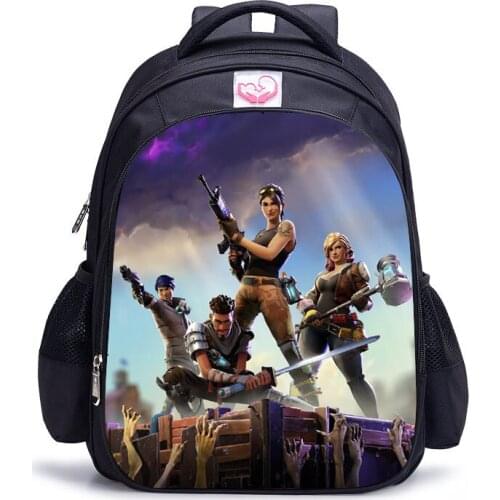 Fortnite fortress night games peripheral backpack youth leisure sports backpack schoolbag for boys and girls