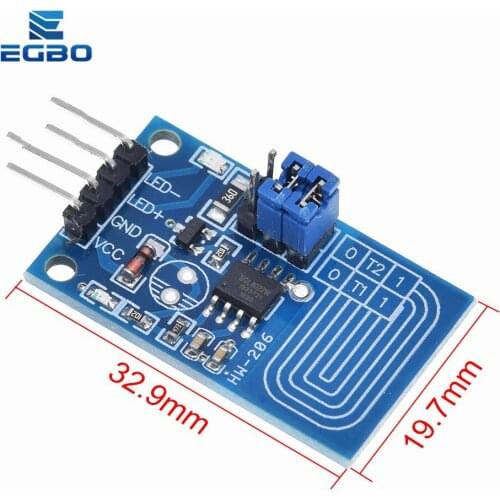 Smart Electronics Capacitive touch dimmer Constant pressure stepless dimming PWM control panel type LED dimmer switch module