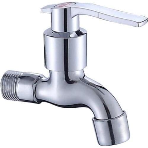 1PC Quick Opening Faucet Net Nozzle 1/2' 3/4’ Water Inlet Port Mop Pool Faucet Znic