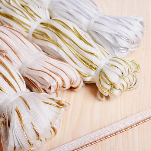 110M 1.2cm Bound Rope Bound Belt Clothing Decoration Handmade DIY Accessories Bound Pillow Bound Rope Half Rope Overlock Cloth