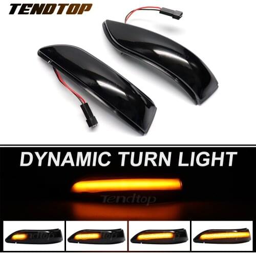 2Pcs Dynamic LED Streamer Turn Signal Light Side Rearview Flashing Blinker Lamp For Mercedes Benz A B Class W169 W245 04-08