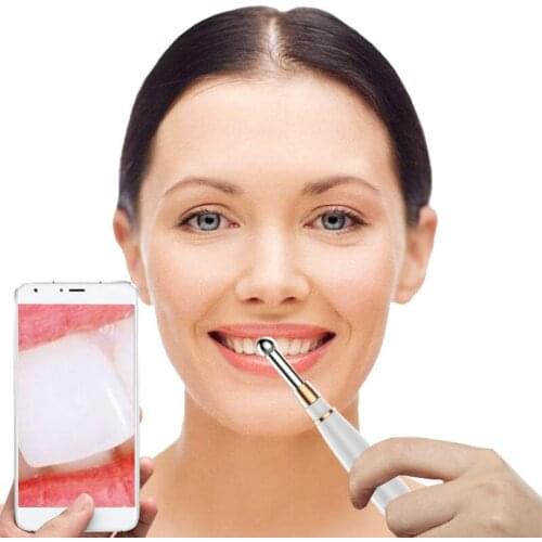 3.9MM Wireless Ear Cleaning Endoscope 1.0MP HD Digital Ear Otoscope Inspection Camera 6 LED Light for iPhone Android, iPad ,IOS