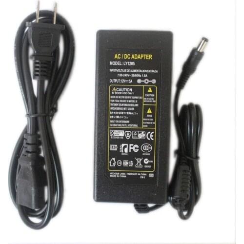 Led driver power supply 12V 5A 60W Switching Charger Adapter for LED Strip warranty 2 years,free shipping