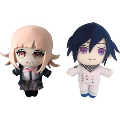 Anime Danganronpa Kokichi Oma Plush Doll Toy Nagito Komaeda Cute Soft Stuffed Pillow Kids Gift 20cm