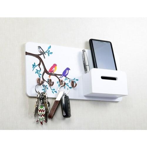 White Key Hanger, Robe Hook, Key Input