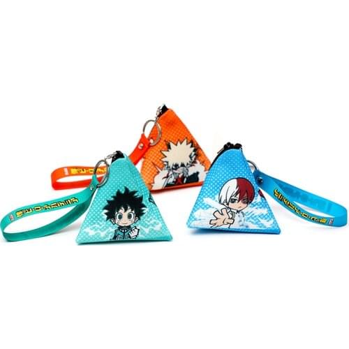Brdwn My Hero Academia Izuku Midoriya Todoroki Shoto Bakugou Katsuki Cosplay Official Authorization Coin Purse