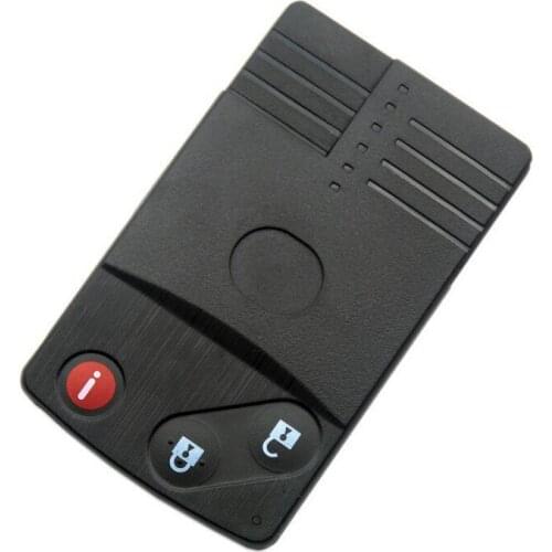 2PCS/lot For Mazda M3 M5 M6 CX-7 CX-9 RX8 Miata Smart Card Remote Key Shell Case 2+1 Button With Insert Blade Fob Key Cover