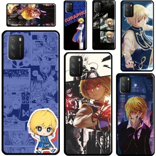 Kurapika HUNTER x HUNTER For Xiaomi Mi 11 Ultra 9T 10T Pro Mi Note 10 Lite Phone Case For POCO X3 Pro M3 F1 F2 F3