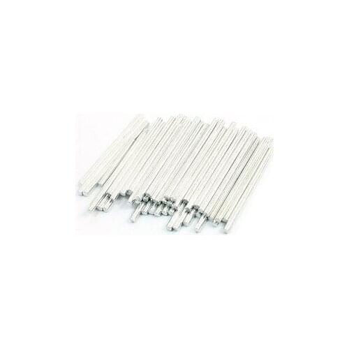 RC Toy Car Model Part Stainless Steel Round Rods Axles 35mm x 2mm 50 Pcs