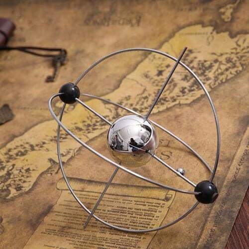 Kinetic Orbital Revolving Gadget Perpetual Motion Desk Office Art Decor Toy Gift New