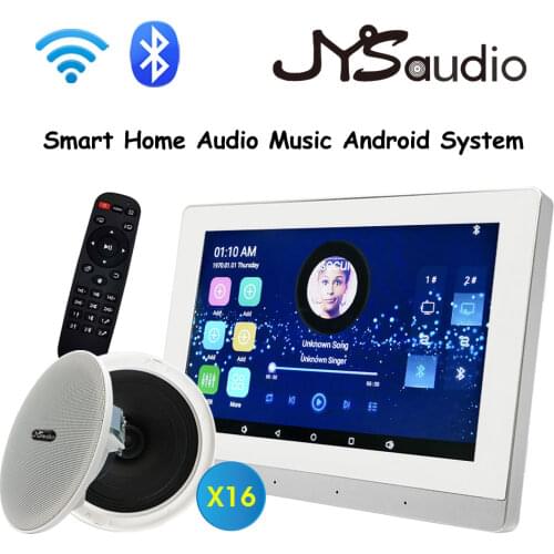 Smart Home WiFi Wall Amplifier Bluetooth Android Stereo Sound Audio PA Coxial Ceiling Speaker Public Broadcast Background Music