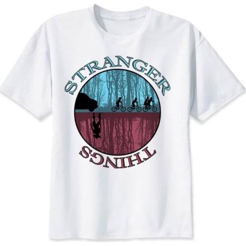 Newest 2019 Stranger Things T Shirt Funny Eleven Demogorgon Upside Down Design T-shirt Cool Fashion Man Tshirt Tops Dropship
