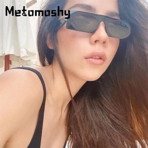 New Vintage Black Rectangle Sunglasses Women Men 2020 Brand Designer Fashion Leopard Square Sun Glasses Gafas De Sol Mujer UV400