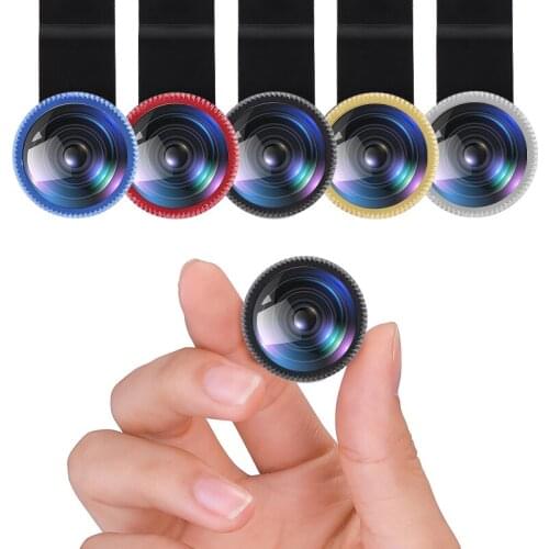 Fish Eye Lens Wide Angle Macro Fisheye Lens Zoom For Iphone 7 8 Plus X XS MAX Mobile Phone Camera Lens Kit With Clip Storage Bag