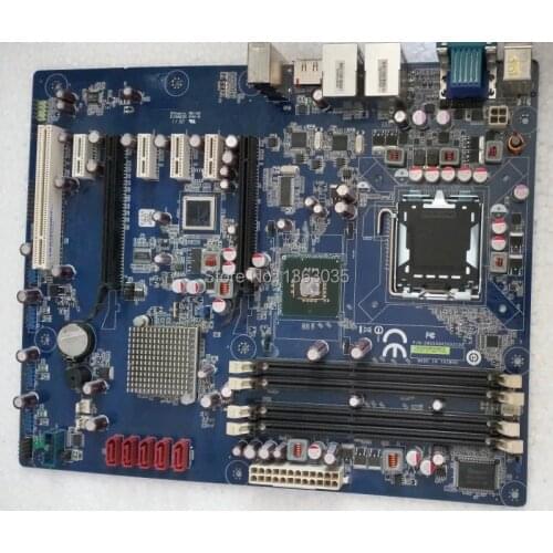 EMS DHL free shipping 08GSAQ45002104 MS11133078 LGA 775 industrial motherboard tested working