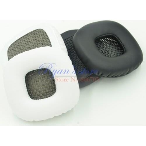 Original Black and white Replacement Ear Pads Cushion earpads For Marshall Major On-Ear Pro Stereo Headphones