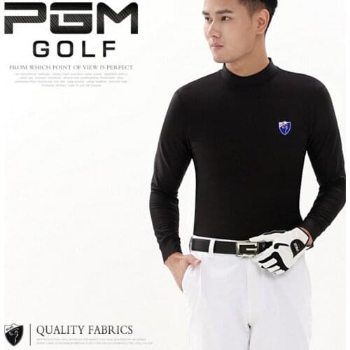 Pgm Men Golf Clothing Uv Protection Sun Shirt Ice Tights T Shirt Male Long Sleeved T-Shirt Training Underwear Shirts AA11843