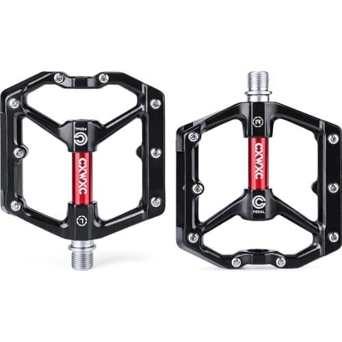 Aluminum Alloy Bicycle Riding Pedals Cycling Pedal Anti-Slip Footboard Bearing Quick Release MTB Mountain Road Bike Accessories